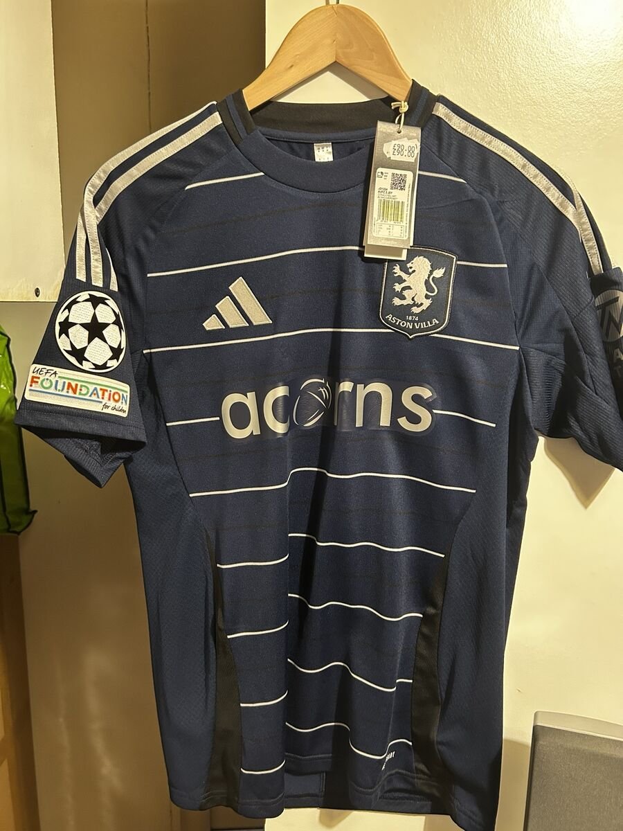 2024/25 Third / navy pinstripe - view 2
