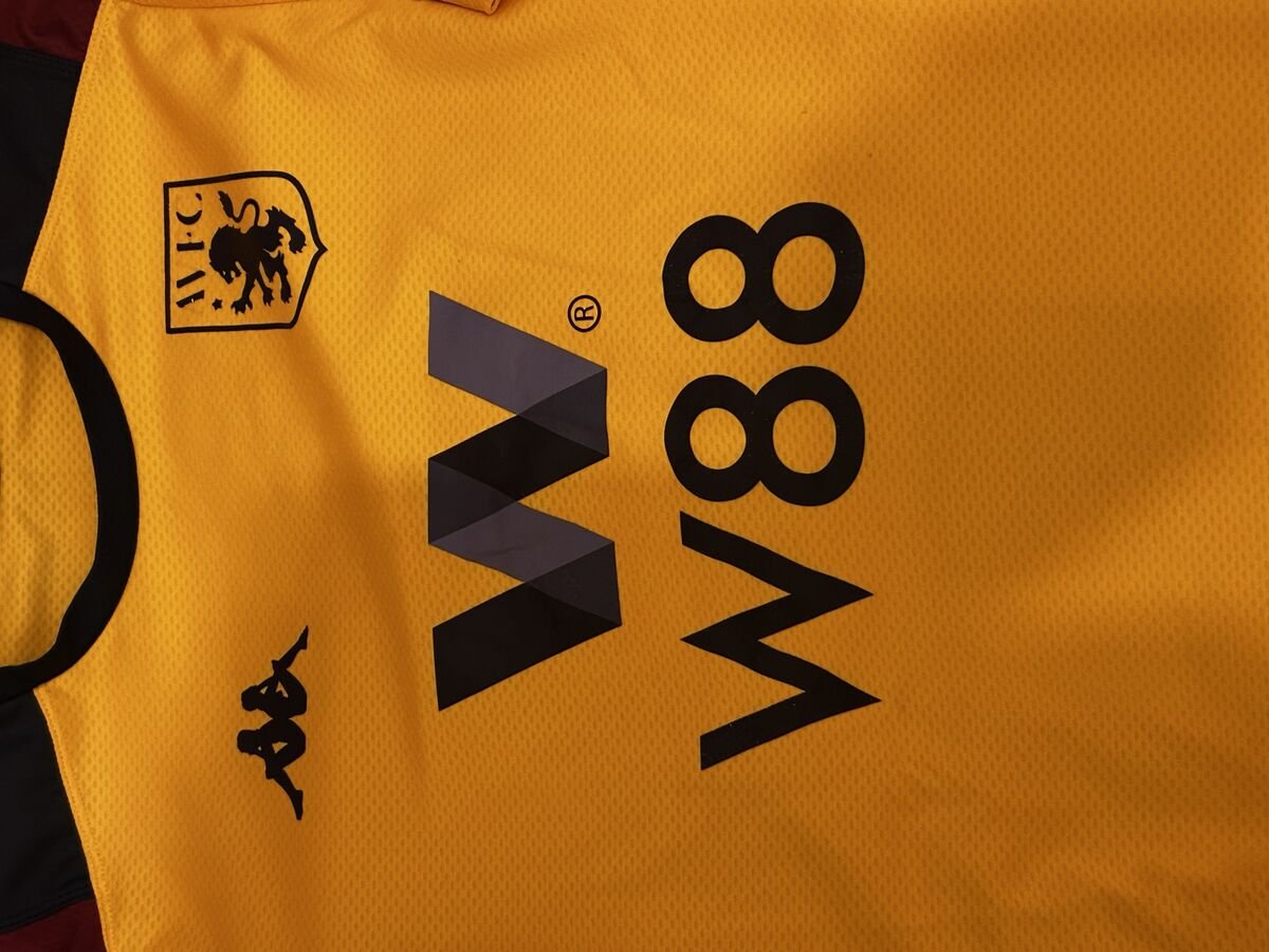 2019/20 Pre-match / training - yellow with claret shoulder detail