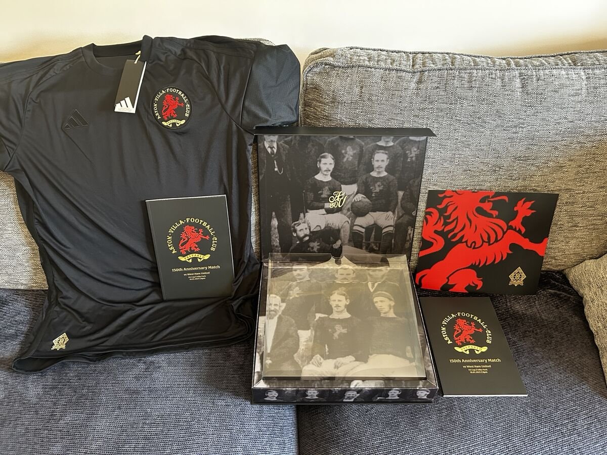 2023/24 150th anniversary match shirt / presentation set - black