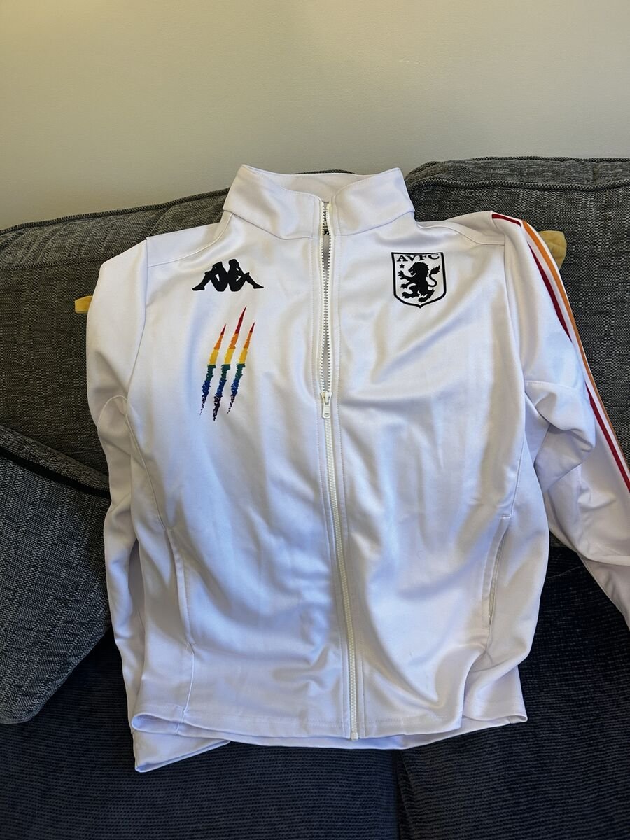 2020/21 Part of the Pride track jacket - white/rainbow