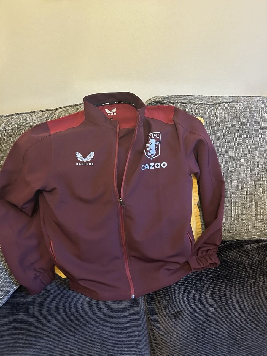 2022/23 Training / track jacket - claret full zip